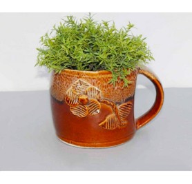 Mug Shape Ceramic Pot